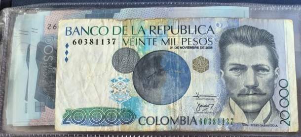Billete de Colombia